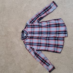 Plaid button up shirt